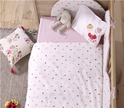 SET ÇARÇAFËSH PËR KREVAT BEBI LADY BUG  2