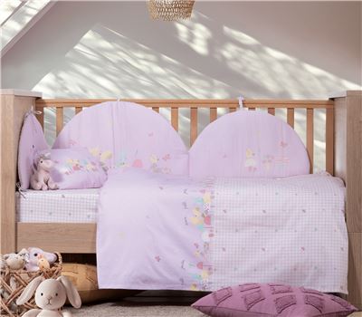 SET ÇARÇAFËSH PËR KREVAT BEBI MON PETIT JARDIN 