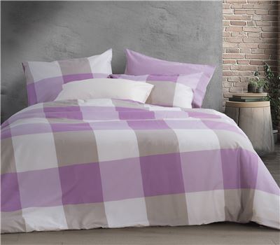 SET ÇARÇAFËSH FLETË TEK CASUAL CHECK 170X270