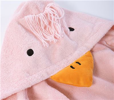 PESHQIR BEBI ME KOKË SPRING HAPPINESS 70X120 1