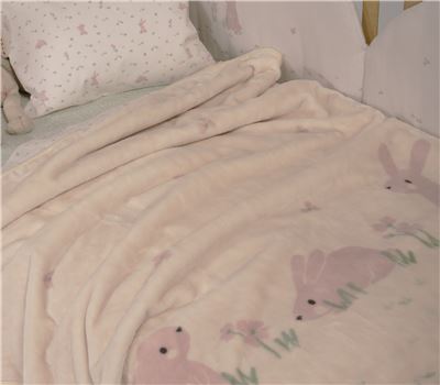 BATANIJE PËR KREVAT BEBI COUNTRY BUNNY 100Χ140 1