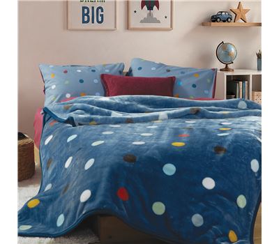 Batanije për fëmijë Dots Blue , Tek 160x220 1