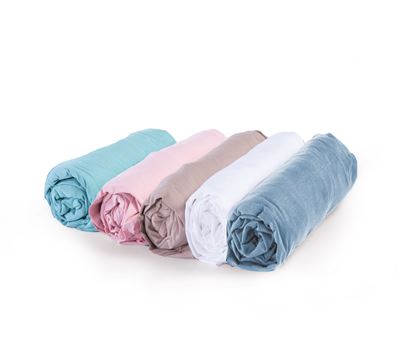 Çarçafë me llastik për Krevat Bebi JERSEY 70X140+20