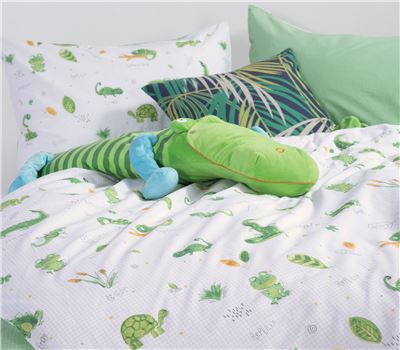 SET ÇARÇAFËSH PËR FËMIJË FLETË TEK CUTE REPTILES 170X260 2