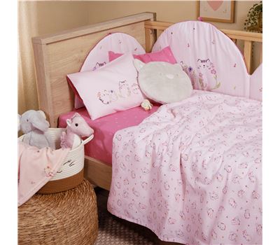 Set Çarçafësh për Krevat Bebi me 3 pjesë Cats Are Perfect 2