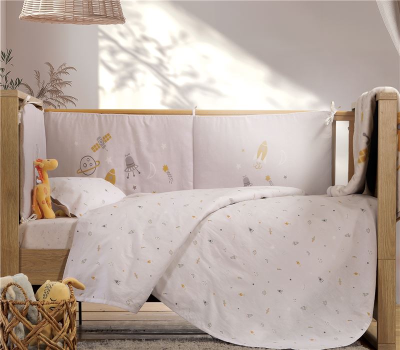 SET ÇARÇAFËSH PËR KREVAT BEBI ME 3 COPË MY UNIVERSE