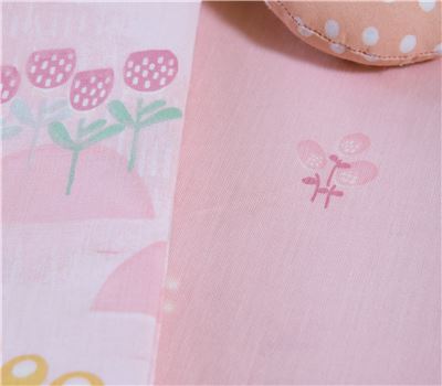 SET ÇARÇAFËSH PËR KARROCË BEBI ME 2 PJESË SPRING HAPPINESS  1