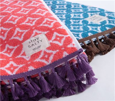 Peshqir Plazhi SPARKLE FRINGES 90x170 1