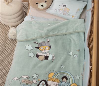 BATANIJE PËR KREVAT BEBI IN THE CITY 100Χ140