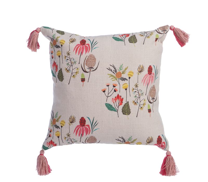 JASTËK DEKORATIV FLORI 45X45