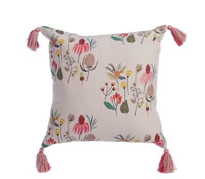 JASTËK DEKORATIV FLORI 45X45