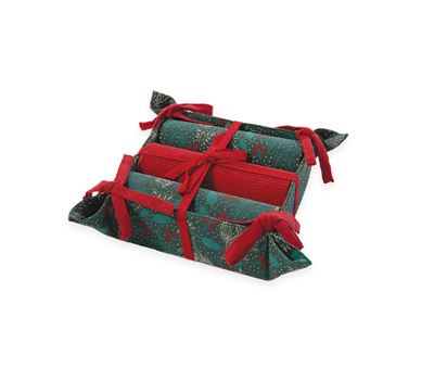 SET PESHQIRËSH KUZHINE 3 COPË ME SHPORTË KRISHTLINDJESH 