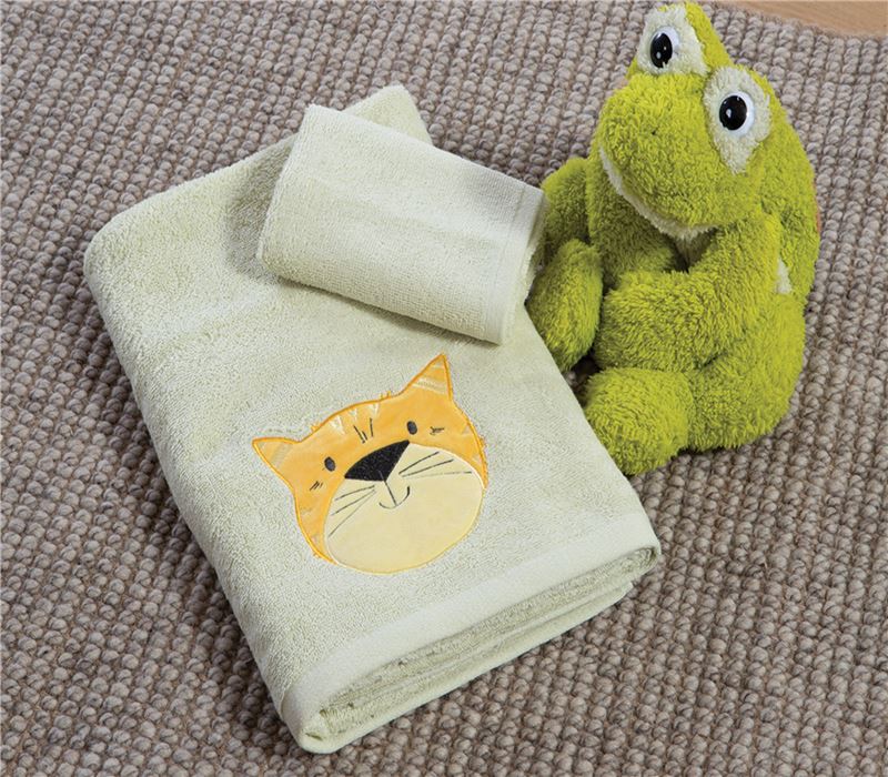 SET PESHQIRËSH 2 COPË PËR FËMIJË JUNGLE MUSIC