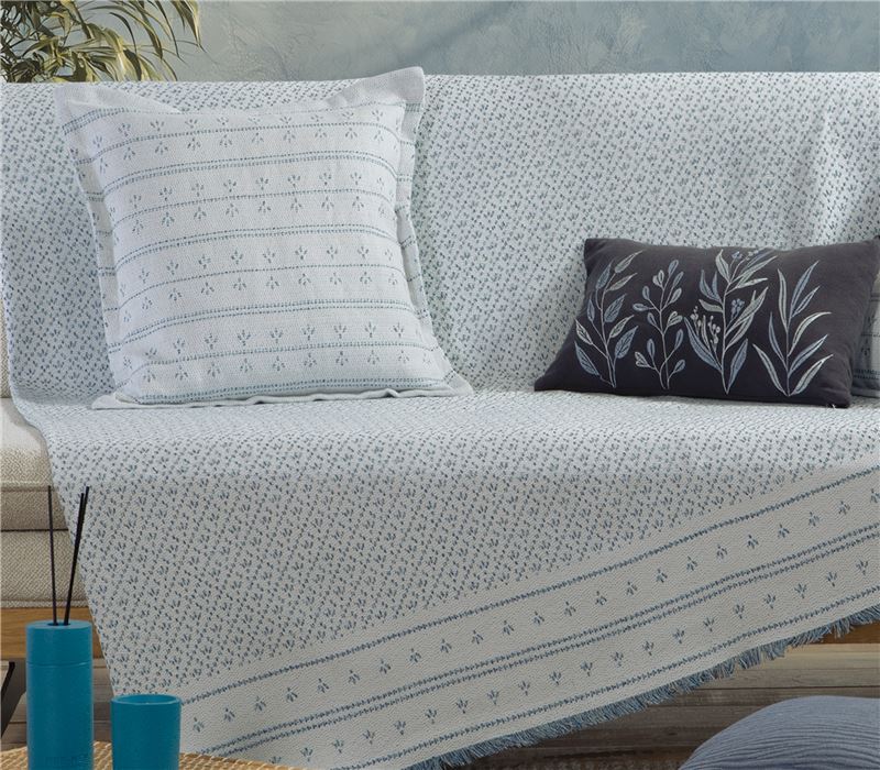 JASTËK DEKORATIV ISHMAR BLUE 50X50