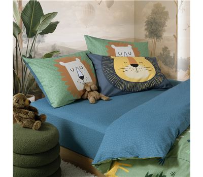 Set Çarçafësh për fëmijë Jungle Mania , Tek 170x260 1