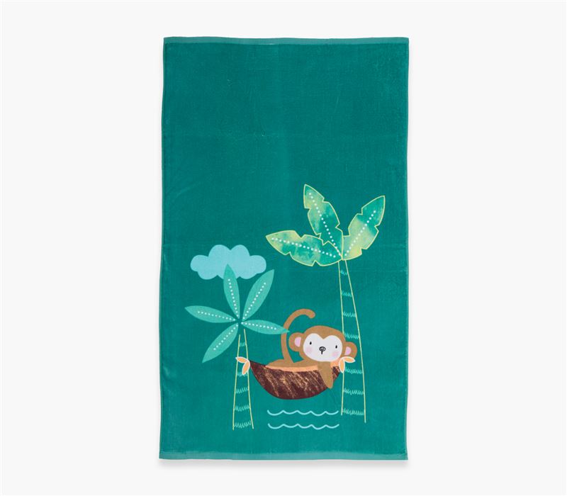 Peshqir Plazhi për fëmijë TROPICAL MONKEY 70x120