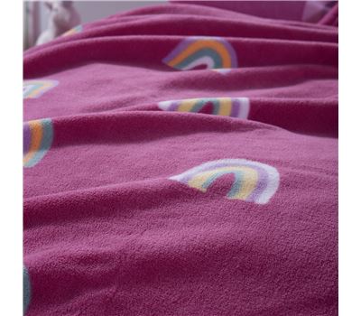 Batanije për fëmijë Fleece Rainbow Mood , Tek 160x220 2