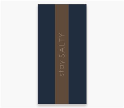 Peshqir Plazhi STAY SALTY 80x160
