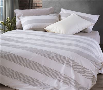 SET ÇARÇAFËSH FLETË TEK CASUAL STRIPE 170X270