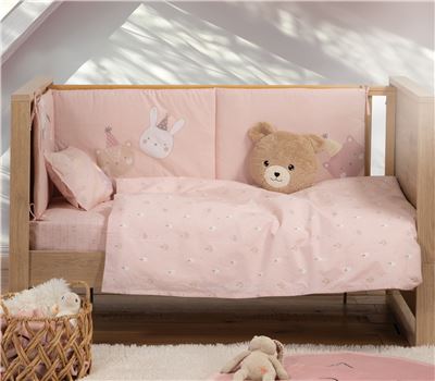 SET ÇARÇAFËSH PËR KREVAT BEBI ME 3 COPË SPECIAL PARTY 2