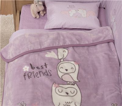 BATANIJE PËR KREVAT BEBI BEST FRIENDS 100Χ140