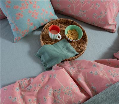 SET ÇARÇAFËSH QUEEN SIZE PAMBUK ME LLASTIK FLORIVA 2