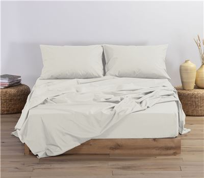 Çarçafë me llastik Queen Size 100% Pambuk 180Χ200+35 BASIC 1