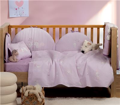 SET ÇARÇAFËSH PËR KREVAT BEBI ME 3 COPË BEST FRIENDS