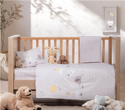 SET ÇARÇAFËSH PËR KREVAT BEBI HAPPY DAYS 