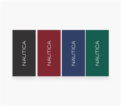 Peshqir Plazhi NAUTICA-NAU LOGO 80x160