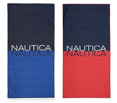 PESHQIR PLAZHI NAUTICA-NAU DUOCOLOR 80X160