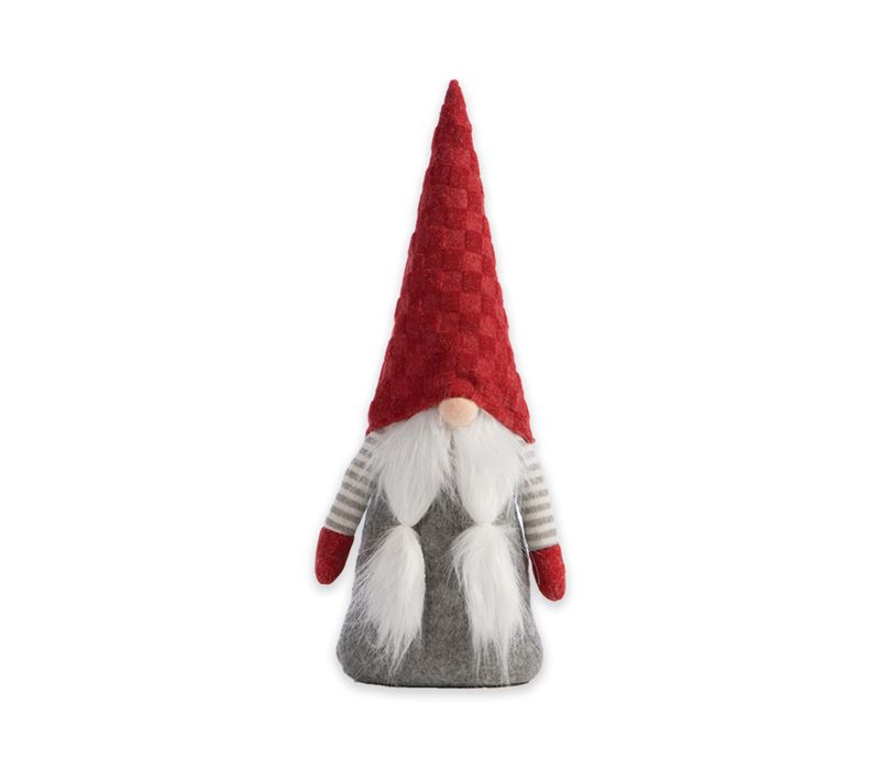 DEKOR DERË PËR KRISHTLINDJE GNOME RED HAT 40CM 