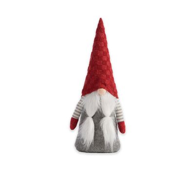 DEKOR DERË PËR KRISHTLINDJE GNOME RED HAT 40CM 