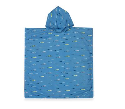 PONCHO PËR FËMIJË FISH TEAM 65X65