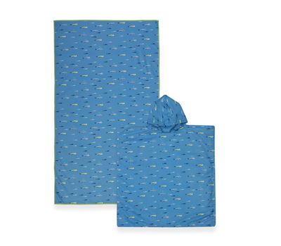 PONCHO PËR FËMIJË FISH TEAM 65X65 1