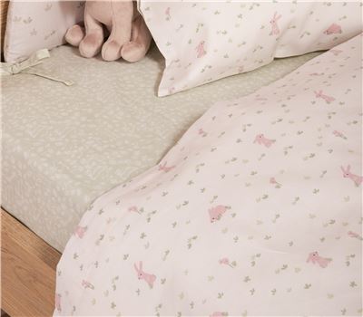 SET ÇARÇAFËSH PËR KREVAT BEBI ME 3 COPË COUNTRY BUNNY 2