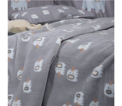 Batanije Bebi për Karrocë Fleece Elephants 26 75x110 1