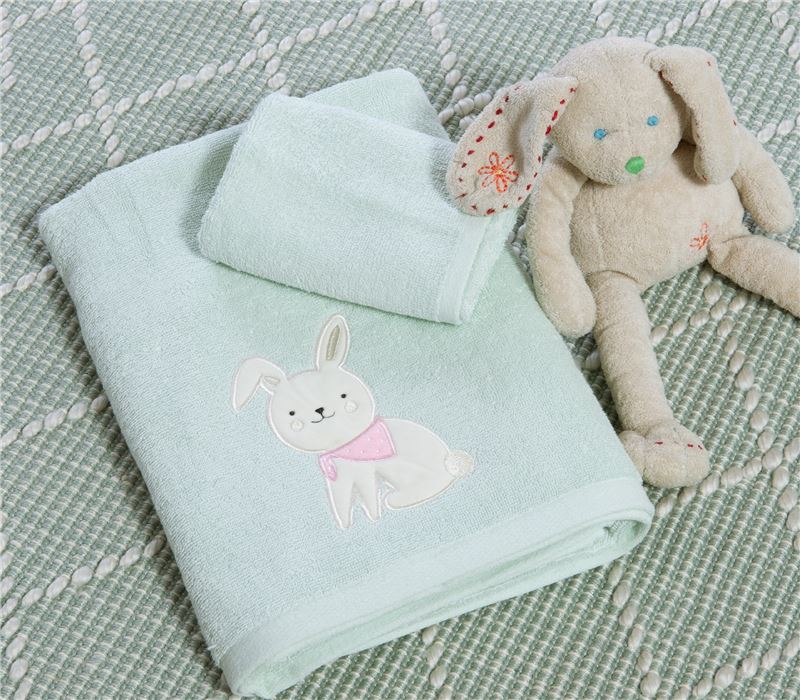 SET PESHQIRËSH BEBI ME 2 COPË PIC NIC TOGETHER