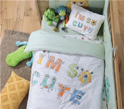JORGAN BEBI ALPHABET MONSTER 110Χ140