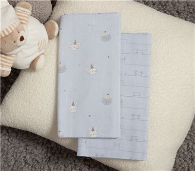 SET ÇARÇAFËSH PËR KARROCËN E BEBIT 2 COPË SPECIAL PARTY 1