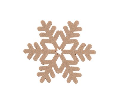 SET ME 4 FLOKË BORE SNOW FELT