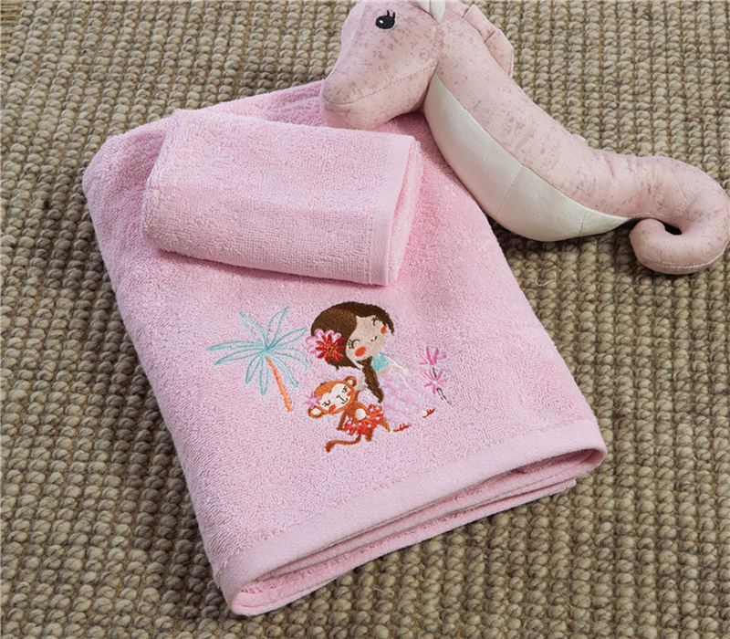 SET PESHQIRËSH 2 COPË PËR FËMIJË WELCOME TO INDIA