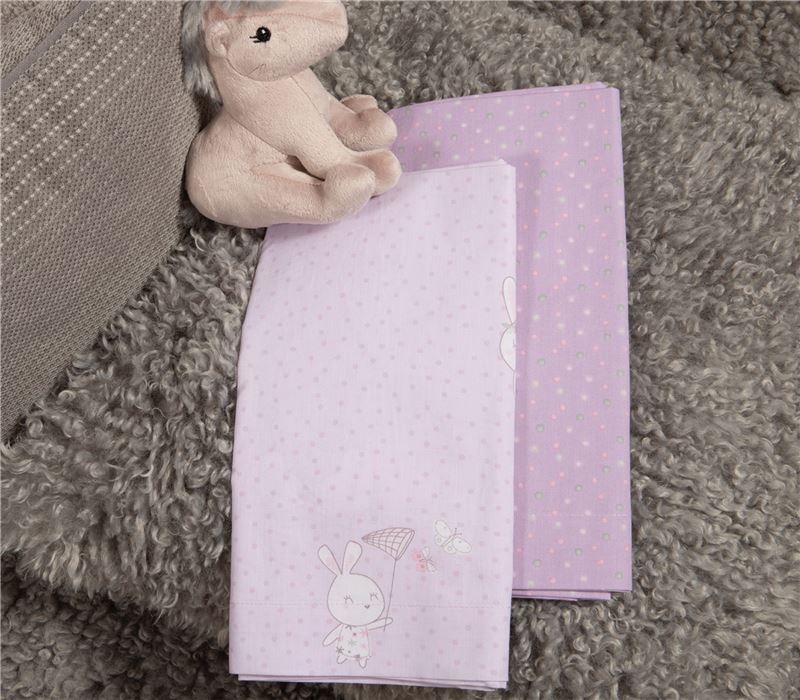 SET ÇARÇAFËSH PËR KARROCËN E BEBIT 2 COPË BEST FRIENDS