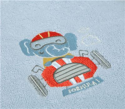 SET PESHQIRËSH BEBI ME 2 COPË SUPER BOY 1