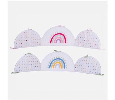 Anësore për Krevat Bebi, pambuk Baby Dots 2