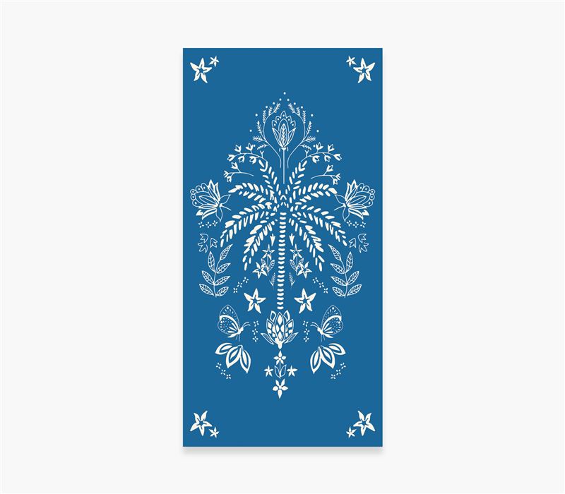 Peshqir Plazhi ORIENTAL BLUE 80x160