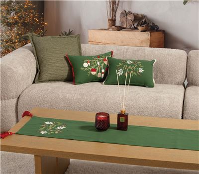 JASTËK DEKORATIV NOEL VERDE 30X45 2